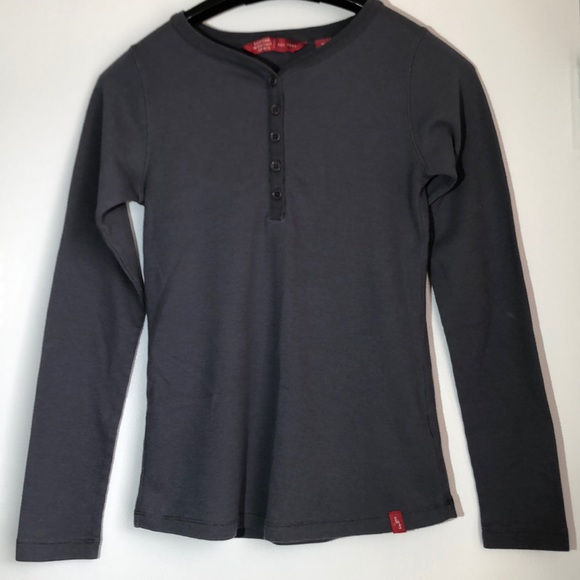 🛍 DONATED Eastern Mountain Sports (NWOT) | Lakeside Waffle Long Henley - Picture 1 of 7